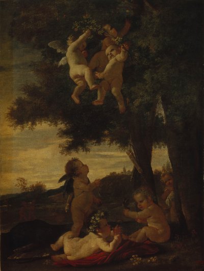 Cupidons et Génies, 1630-1633 - Nicolas Poussin