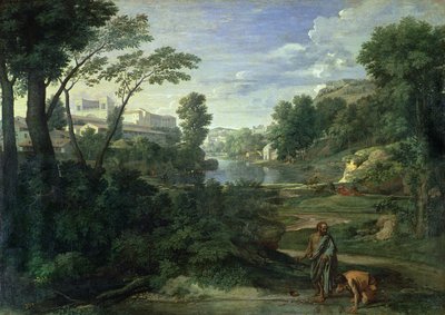 Paysage avec Diogène - Nicolas Poussin