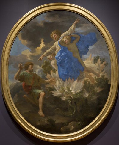 Moïse et le Buisson ardent - Nicolas Poussin