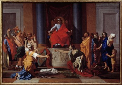 Le Jugement de Salomon - Nicolas Poussin