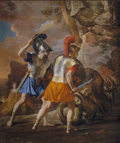 Les compagnons de Renaud, c.1633 - Nicolas Poussin