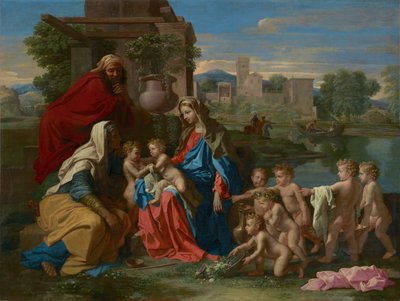 La Sainte Famille, c.1651 - Nicolas Poussin