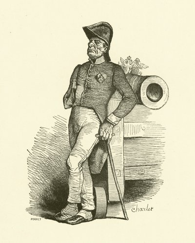 Le Pensionnaire (gravure) - Nicolas Toussaint (after) Charlet