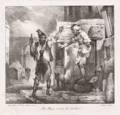 Esquisses lithographiques par Charlet : La forme avant la couleur - Nicolas Toussaint Charlet