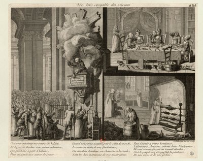 Vie très croyable des Moines, c. 1789 - Nicolas Walkcheim