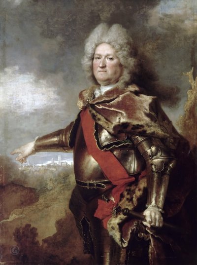 Antoine Le Prestre, comte de Puy-Vauban (1654-1731), gouverneur de Béthune - Nicolas de Largillière