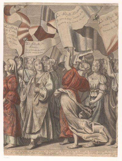 Triomphe du Christ avec des figures de l
