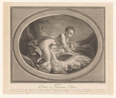 Léda et le cygne - Nicolas de Launay (goudsmid)