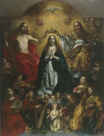 Le couronnement de Maria - Nicolas de Liemaker