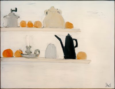 Das Regal von Nicolas de Staël