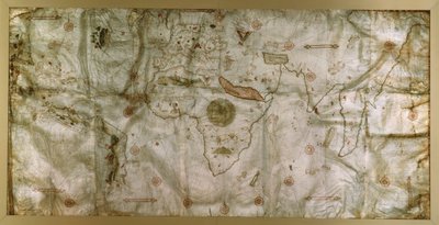 Planisphère de Nicolas de Caverio - Nicolay de Caveri