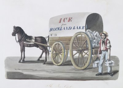 Le Chariot de glace, 1840-48 - Nicolino Calyo