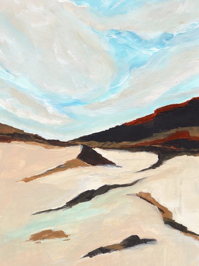 Paysage désertique abstrait - Nikita Jariwala