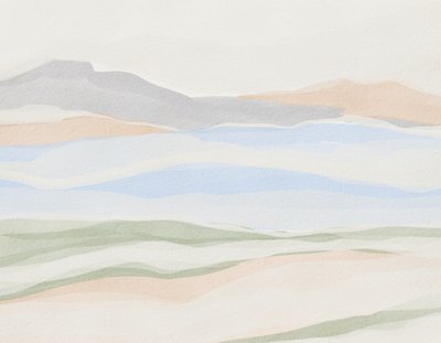 Les couches de la montagne pastel - Nikita Jariwala