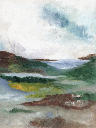 Serene Valley Vista - Nikita Jariwala