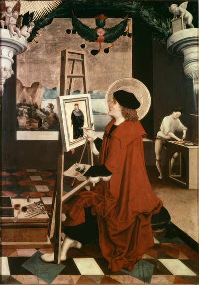 Saint Luc peint la Madone - Niklaus Manuel