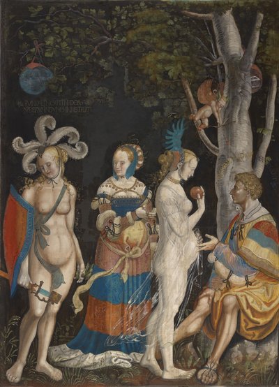 Le Jugement de Paris, 1517-18 - Niklaus Manuel