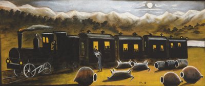 Train de Kakhetian - Niko Pirosmani
