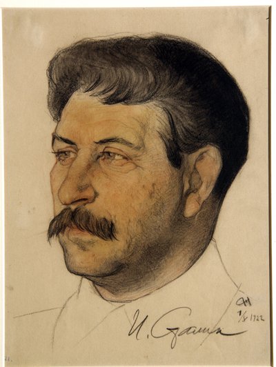 Portrait de Joseph Staline - Nikolai Andreevich Andreev