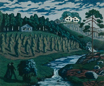 Grandes gerbes - Nikolai Astrup