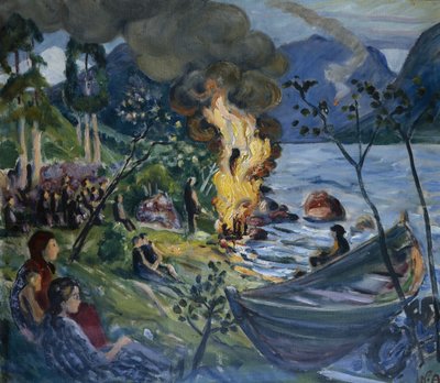 Feu de la Saint-Jean à l