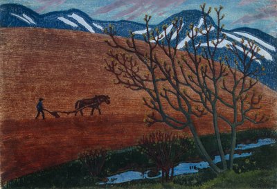 Nuit de labour - Nikolai Astrup
