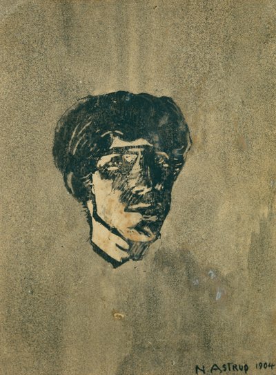 Petit autoportrait - Nikolai Astrup