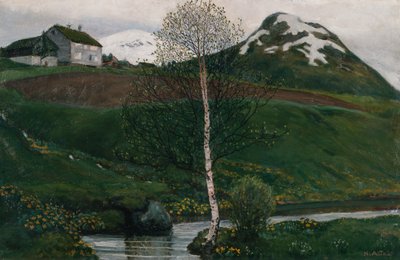 Atmosphère de printemps - Nikolai Astrup