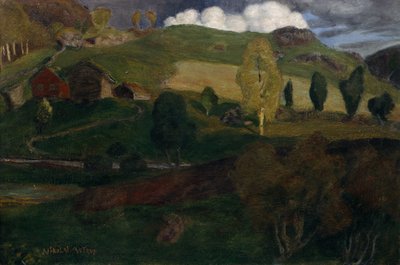 Soirée de printemps - Nikolai Astrup