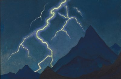 Appel du Ciel. Éclair, 1935-1936 - Nikolai Konstantinowitsch Roerich