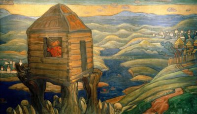 Le rossignol voleur - Nikolai Konstantinowitsch Roerich