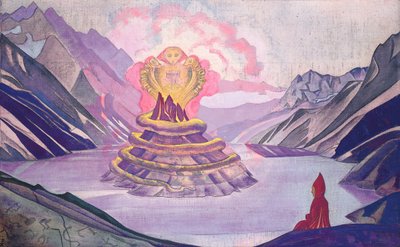 Nagarjuna Conquérant du Serpent, 1925 - Nikolai Konstantinowitsch Roerich
