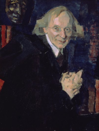 Portrait du poète Vyacheslav Ivanovich Ivanov (1866-1949) vers 1920 - Nikolai Pavlovich Ulyanov