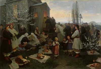 Matines de Pâques en Ukraine - Nikolai Pimonenko