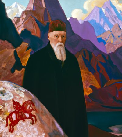 Reproduction du portrait de Nikolaï Roerich - Nikolai Konstantinowitsch Roerich
