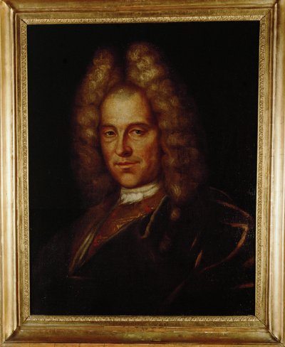 Compositeur Johann Joseph Fux, peint ... (peinture sur toile) - Nikolaus Buck