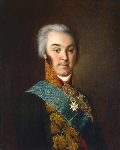 Portrait du comte Nikolaï Petrovich Sheremetev 1751-1809, 1800s - Nikolay Ivanovich Argunov