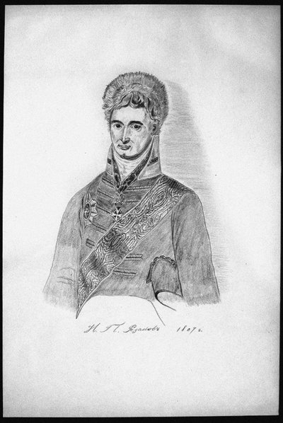 Autoportrait copie, 1806 - Nikolay Petrovich Rezanov