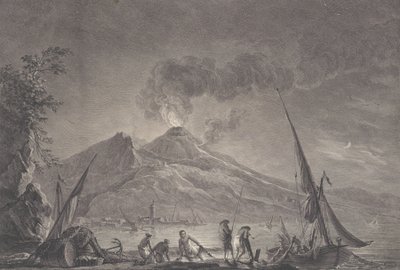 Vue du mont Vésuve tel qu