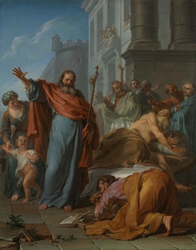 Les miracles de Saint Jacques le Majeur - Noël Nicolas Coypel