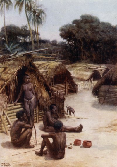 Un Village à Santo, Nouvelles-Hébrides - Norman Hardy