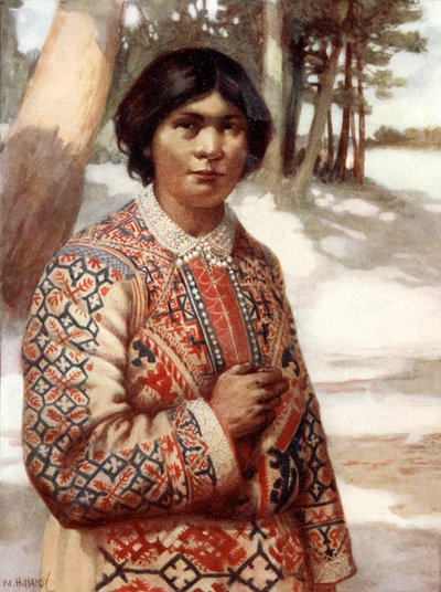 Une femme ostiak, Sibérie - Norman Hardy