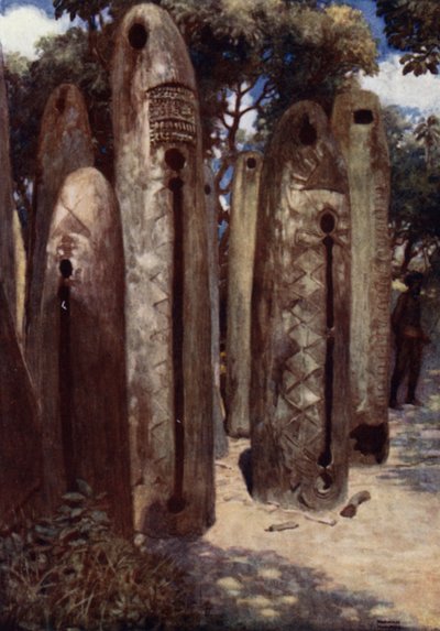 Bosquet de Tambours à Mele, Nouvelles-Hébrides - Norman Hardy