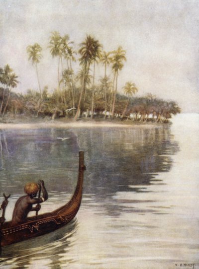 Tôt le matin, Gavutu, Îles Salomon - Norman Hardy
