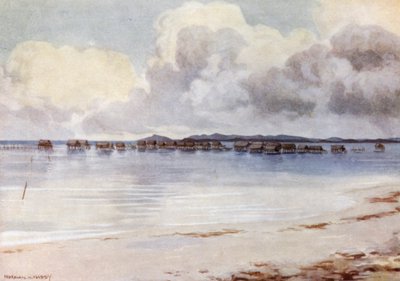 Village marin, Tupusuli, Nouvelle-Guinée britannique - Norman Hardy