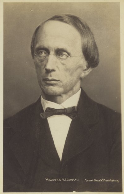Portrait de Halfdan Kjerulf - Norwegian Photographer