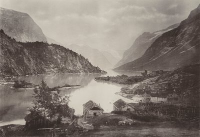 Vue du lac Loen, Nordfjord - Norwegian Photographer