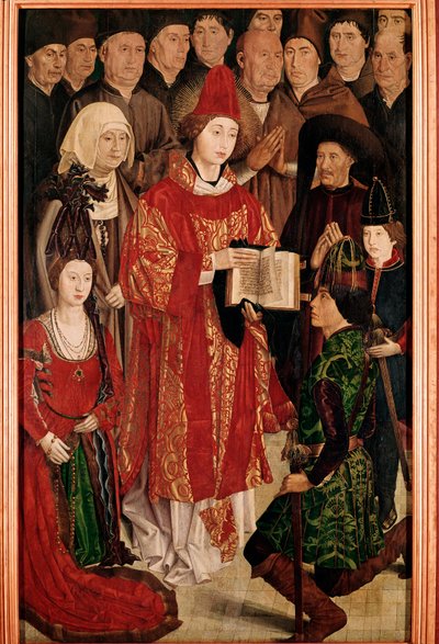 Polyptyque de Saint Vincent : le panneau de l