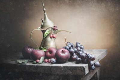 Fruits rustiques et dallah - OSAMA OMAR ALIE