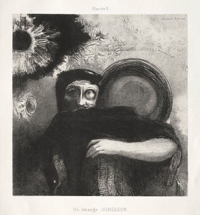 Un étrange jongleur - Odilon Redon